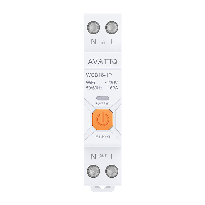 Smart fuse with WIFI Avatto WCB16_1