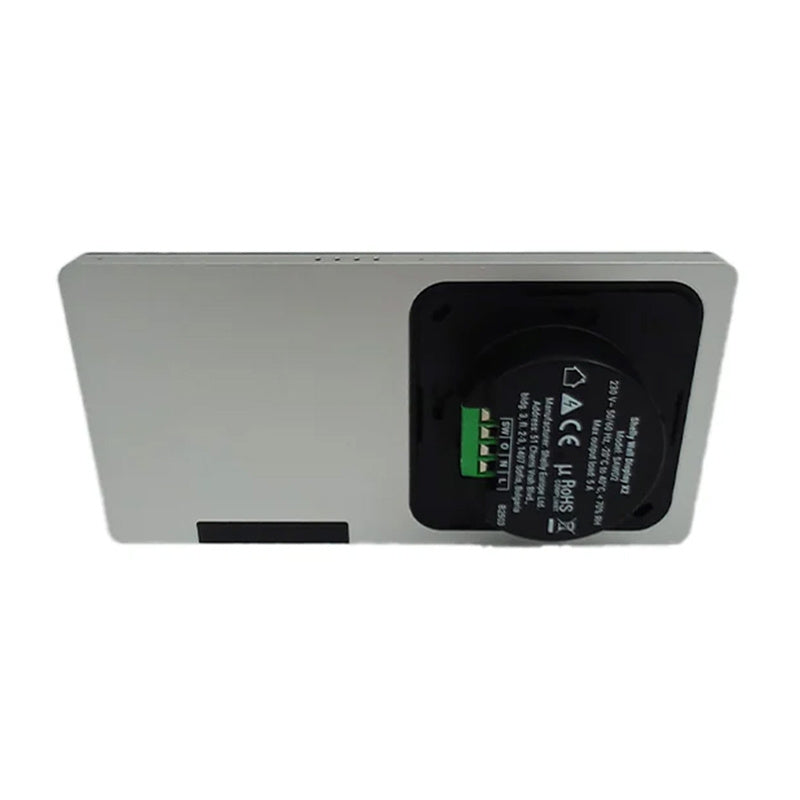 Wall Display SHELLY / Prata e Azul / WDX2_HT_bundle_w_2