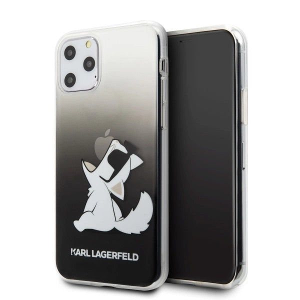 Karl Lagerfeld KLHCN58CFNRCBK iPhone 11 Pro hardcase czarny/black Choupette Fun_0
