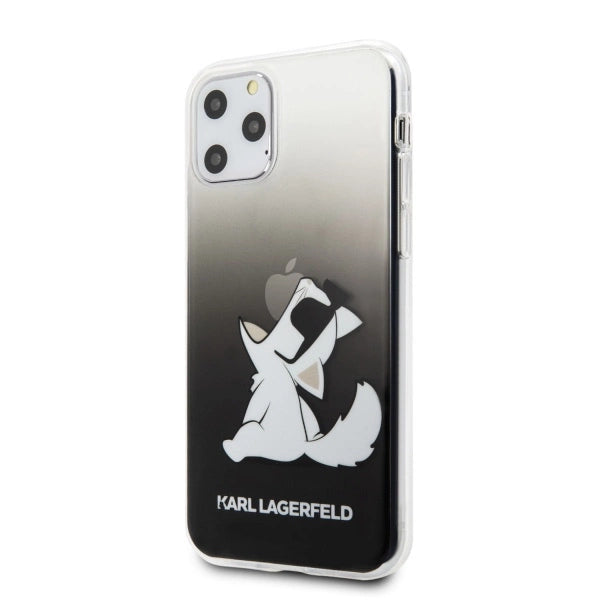 Karl Lagerfeld KLHCN58CFNRCBK iPhone 11 Pro hardcase czarny/black Choupette Fun_1