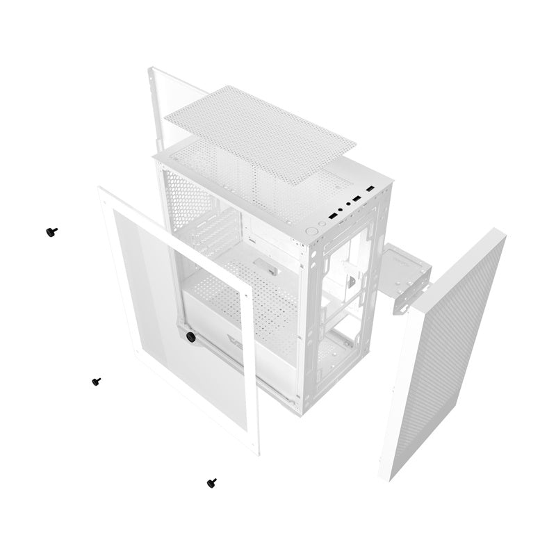 Darkflash M305 computer case without fans (White)_8