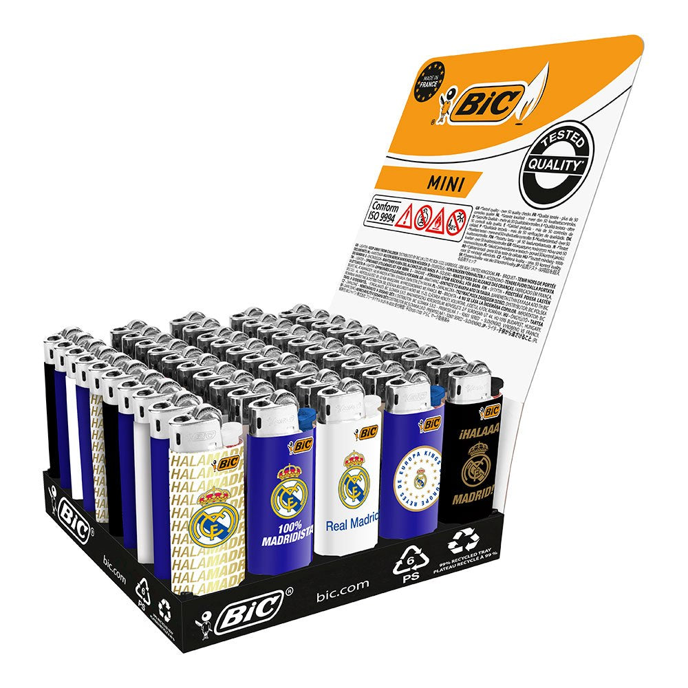 Isqueiro mini, de pedra, real madrid cf i, designs variados_0