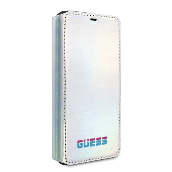 Guess GUFLBKN58BLD iPhone 11 Pro silver/silver book Iridescent_3