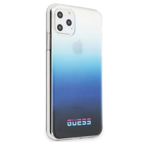 Guess GUHCN65DGCNA iPhone 11 Pro Max blue/gradient blue hard case California_4