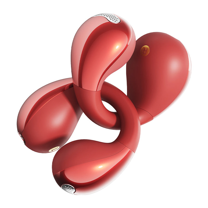 QCY Crossky Clip C30S Headphones (red)_5