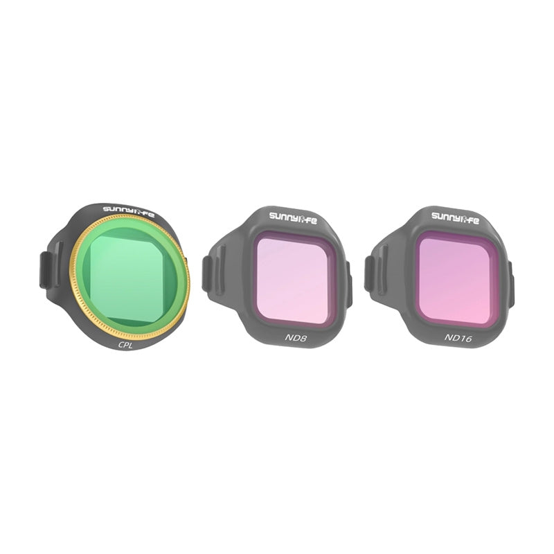 Set of 3 Sunnylife CPL + ND8 + ND16 filters for MINI 5 Pro_0