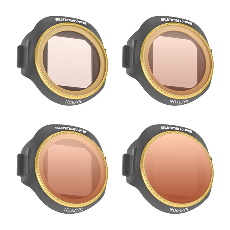 Set of 4 Sunnylife ND8/PL + ND16/PL + ND32/PL + ND64/PL filters for MINI 5 Pro_0