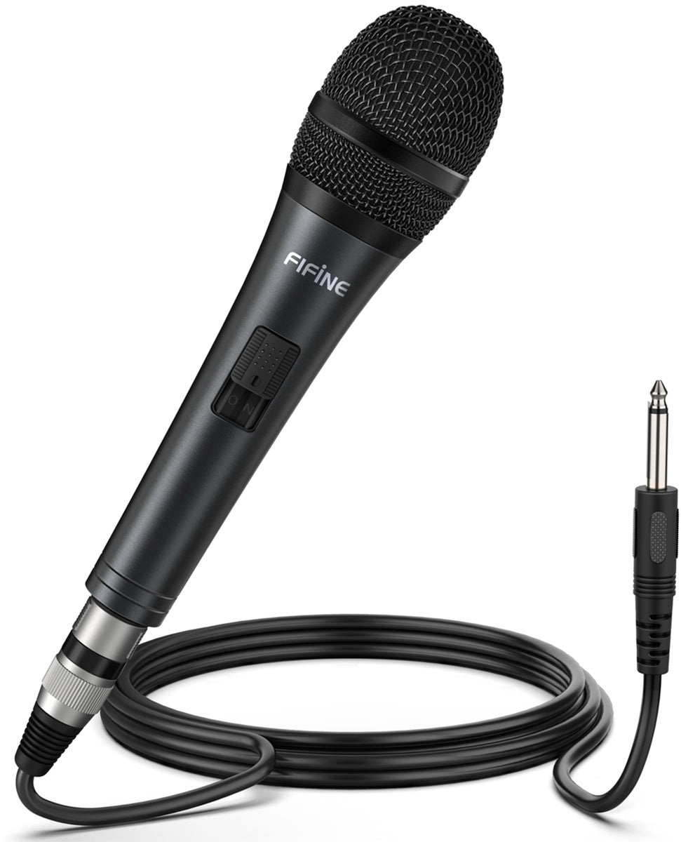 Fifine K6 dynamic vocal microphone (black)_0