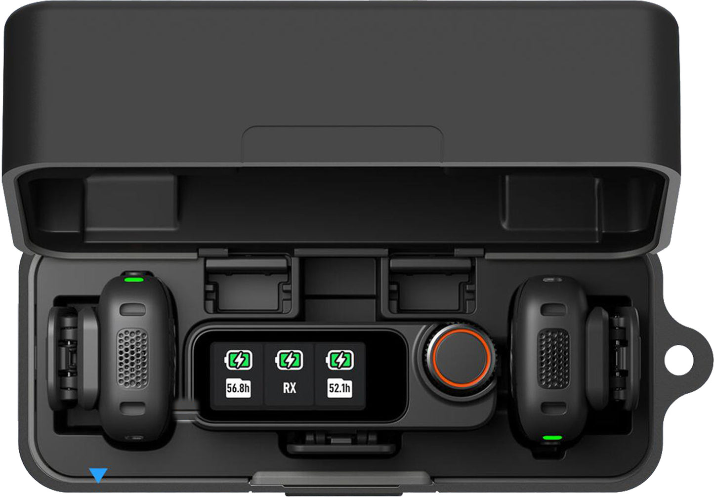 PULUZ Silicone Charging Case Protective Cover for DJI Mic 3 (Black)_2