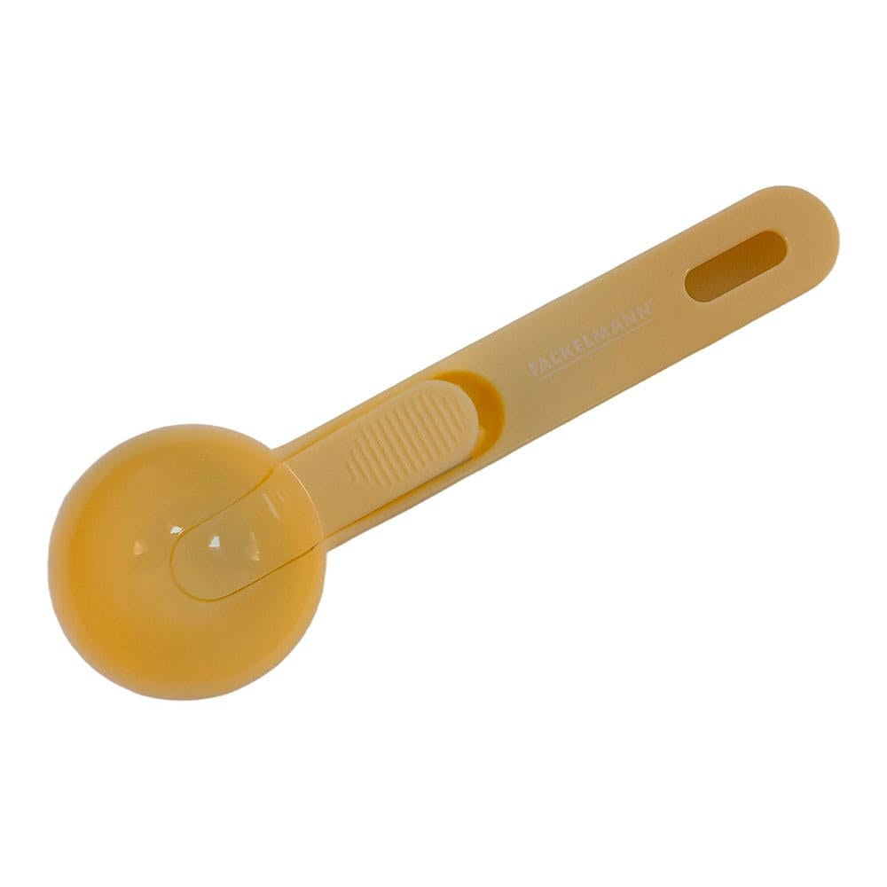 Colher para servir sorvete, amarelo pastel, ø55 x 30 x 180 mm_0