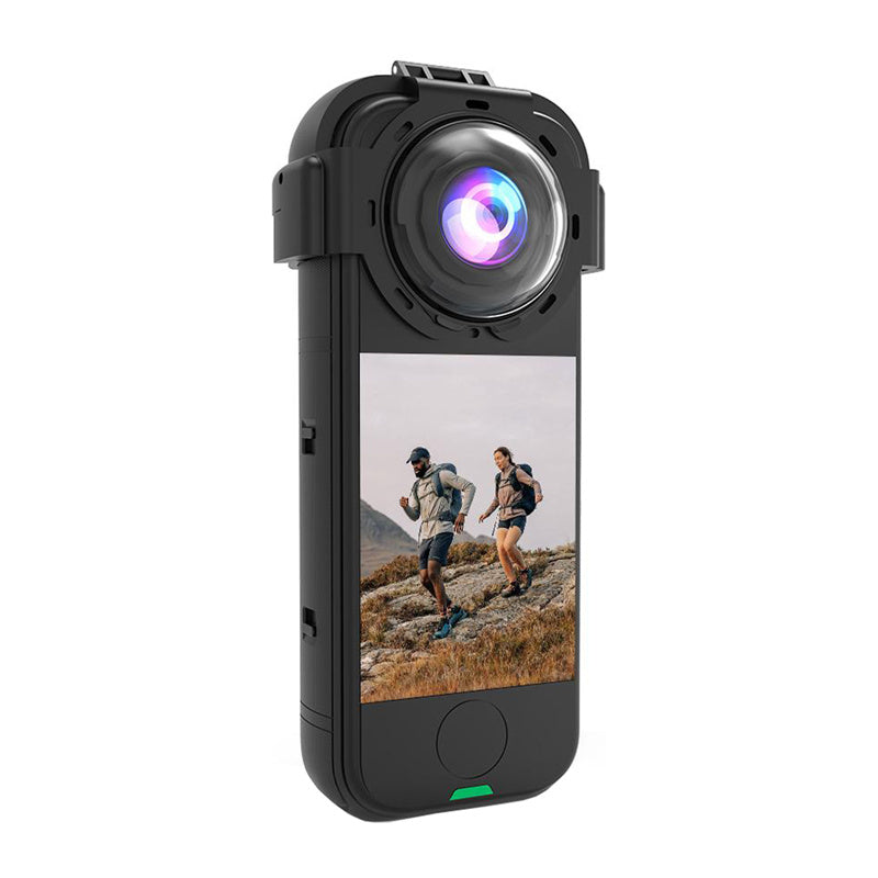 Lens protective case with tempered glass Puluz for Insta360 X4 Air_1