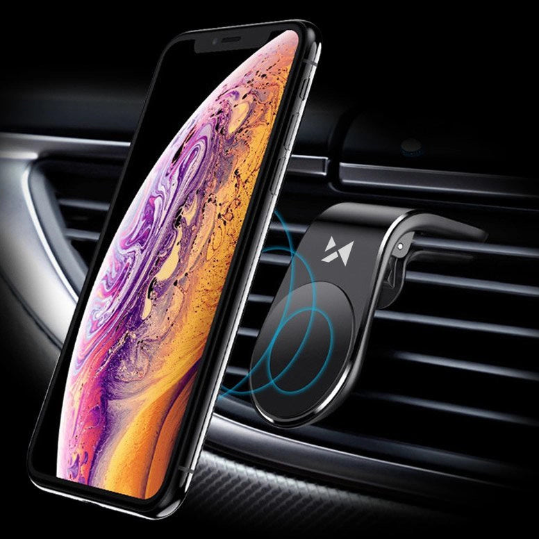 Wozinsky magnetic phone holder on the ventilation grille black (WCH-02)_2