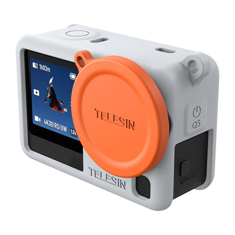 Telesin Silicone Protective Case for DJI Osmo Action 6 (Gray)_0