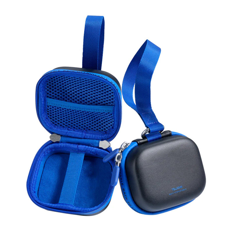 Telesin DisAdv EVA Universal Mini Transport Bag for Sports Cameras (Black/Blue)_1