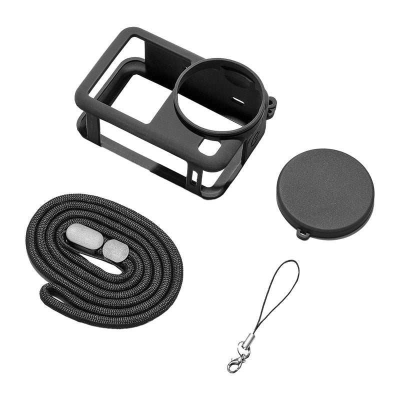 Silicone protective case Puluz with strap for DJI Osmo Action 6_1