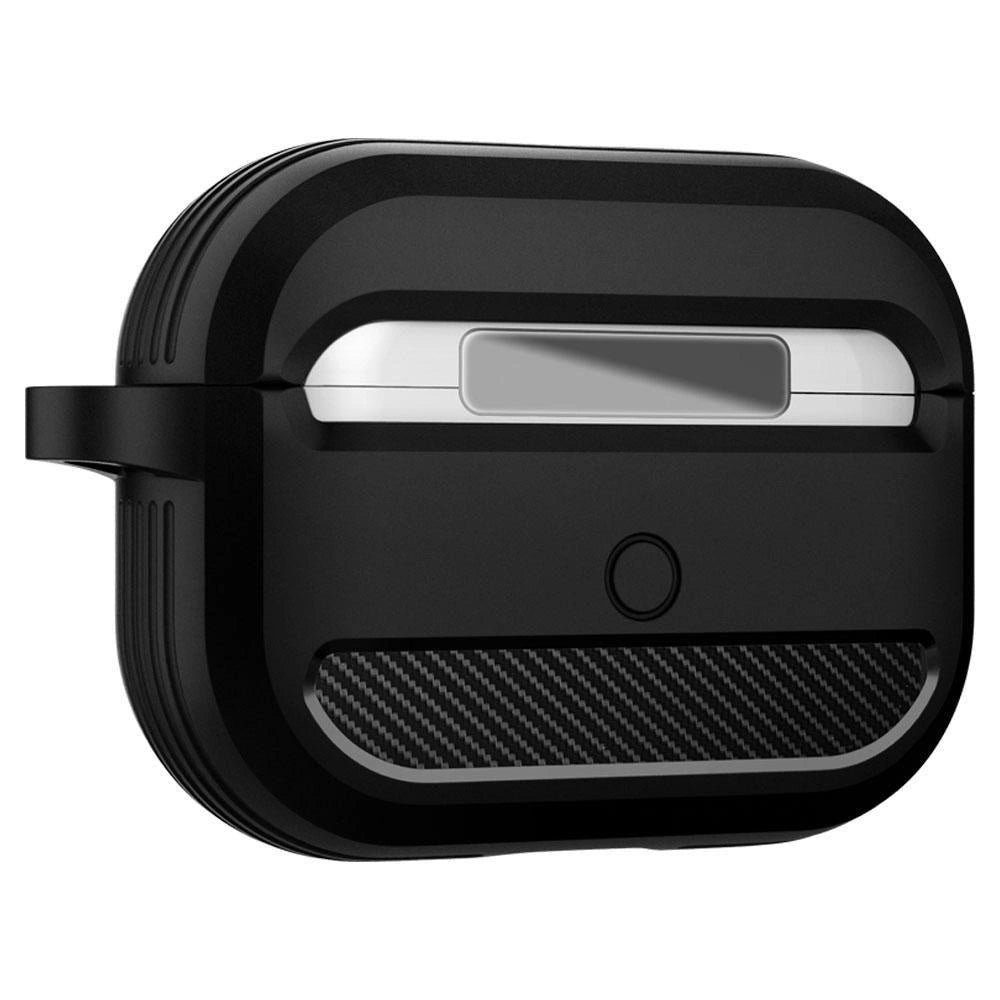 Spigen Rugged Armor Case for Apple AirPods Pro 1 - Matte Black_5