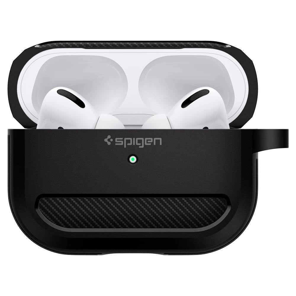Spigen Rugged Armor Case for Apple AirPods Pro 1 - Matte Black_7