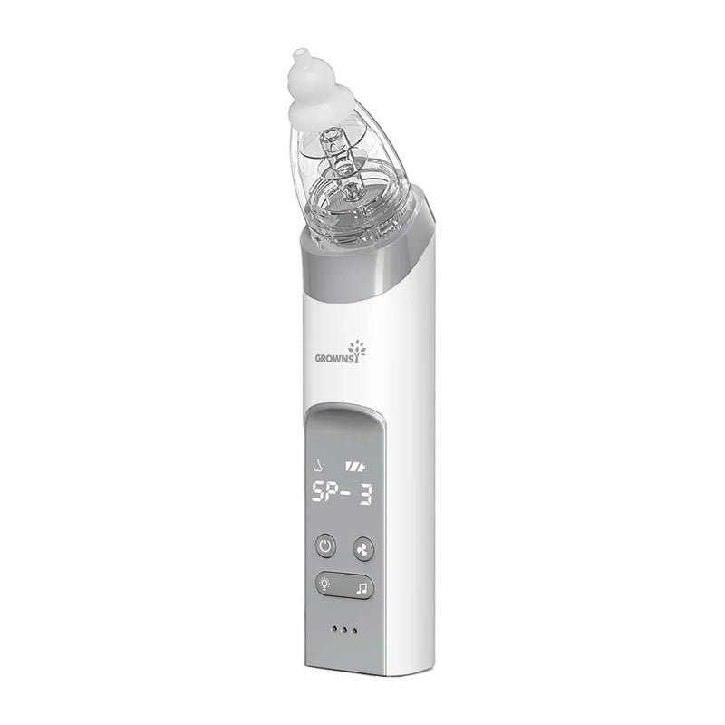 Grownsy nasal aspirator with 3 tips (gray)_0