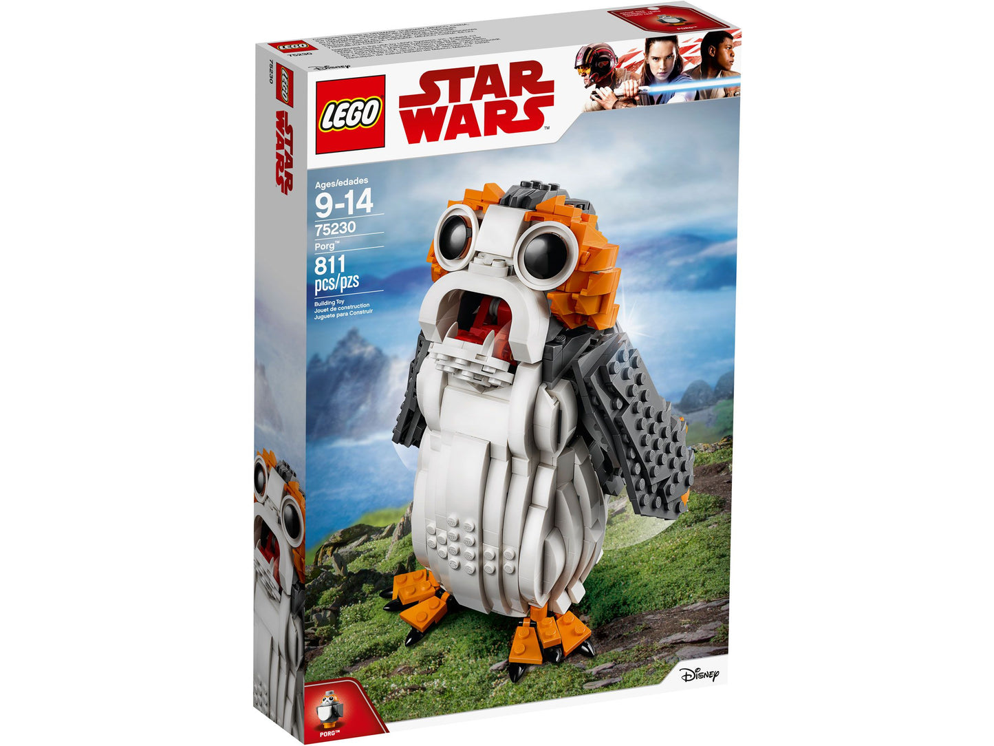 LEGO Star Wars 75230 Porg Figura Construção