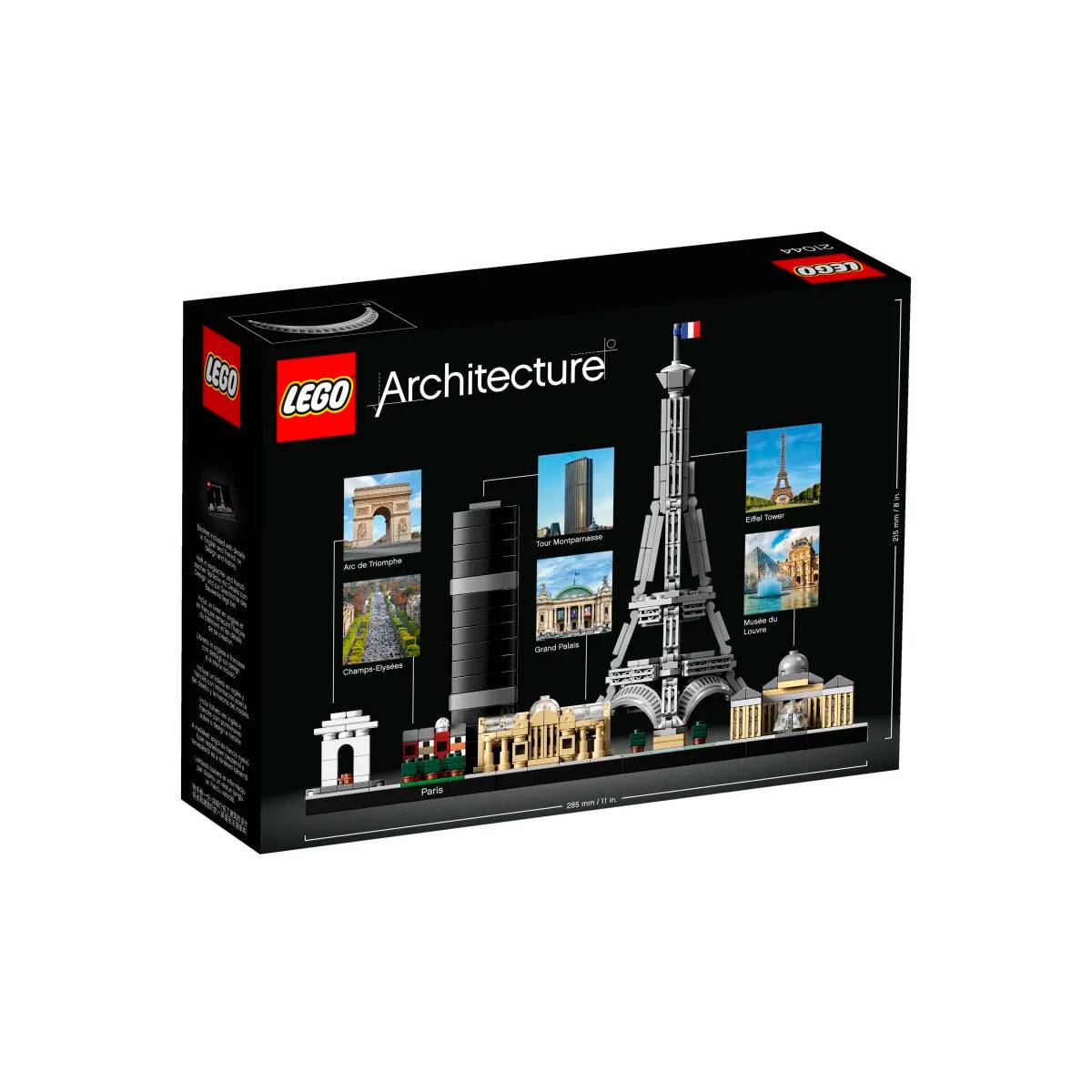 LEGO Architecture: Paris | Idades 18+ | 649 Peças | Item 21044