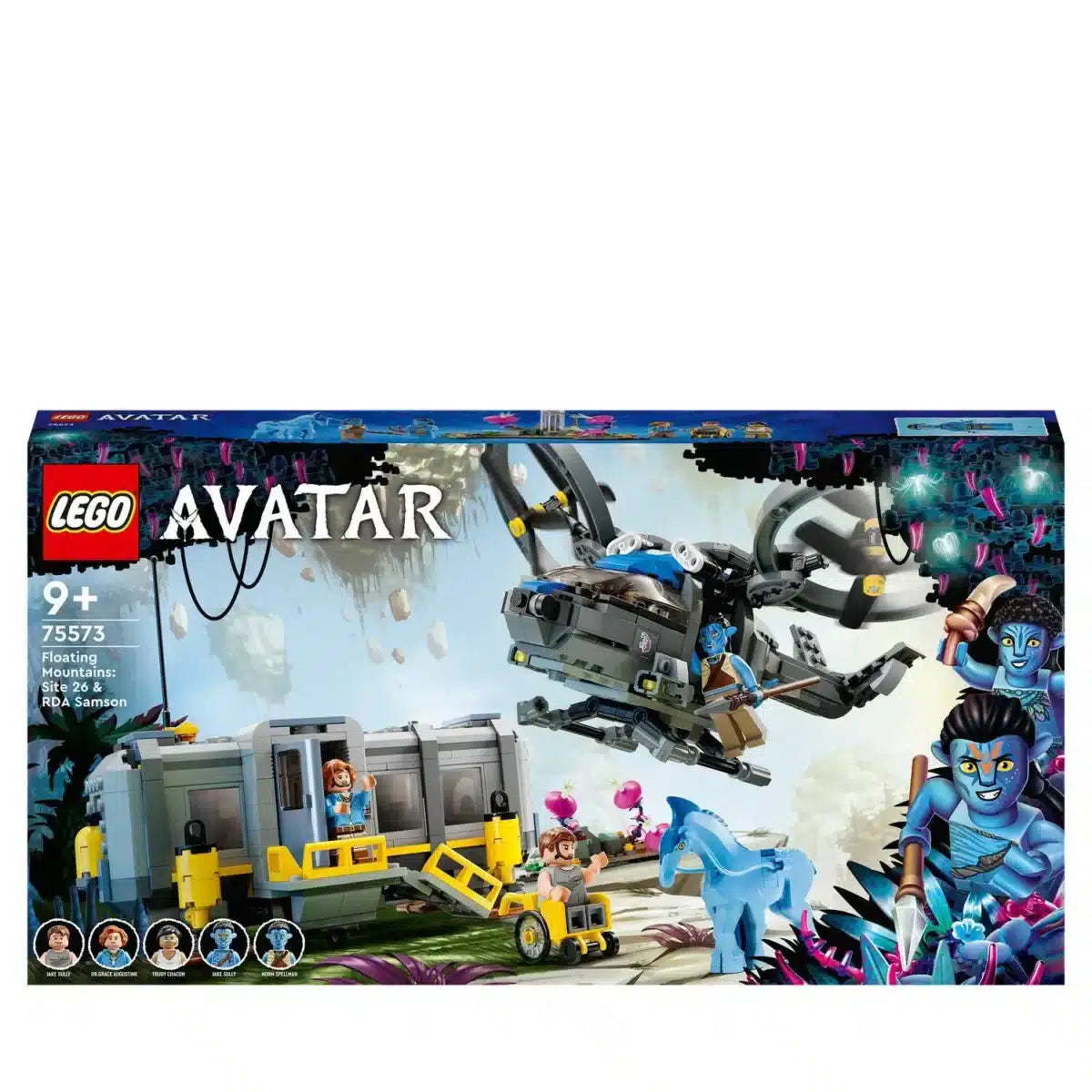 LEGO Avatar 75573 Montanhas Flutuantes Site 26 e RDA Samson