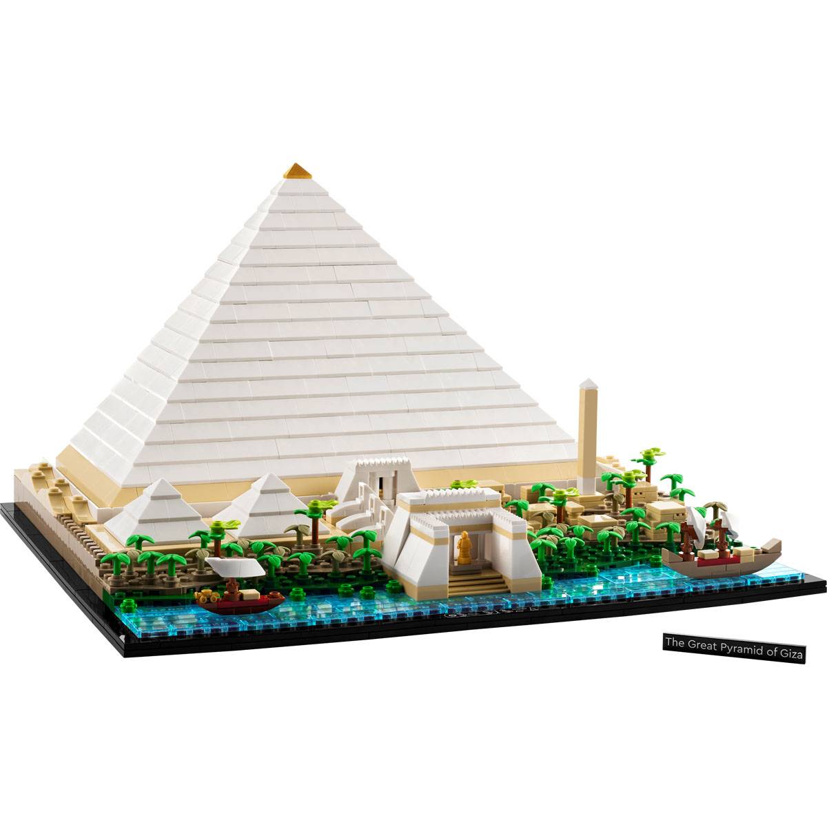 LEGO Architecture: Grande Pirâmide de Gizé | Idades 18+ | 1476 Peças | Item 21058