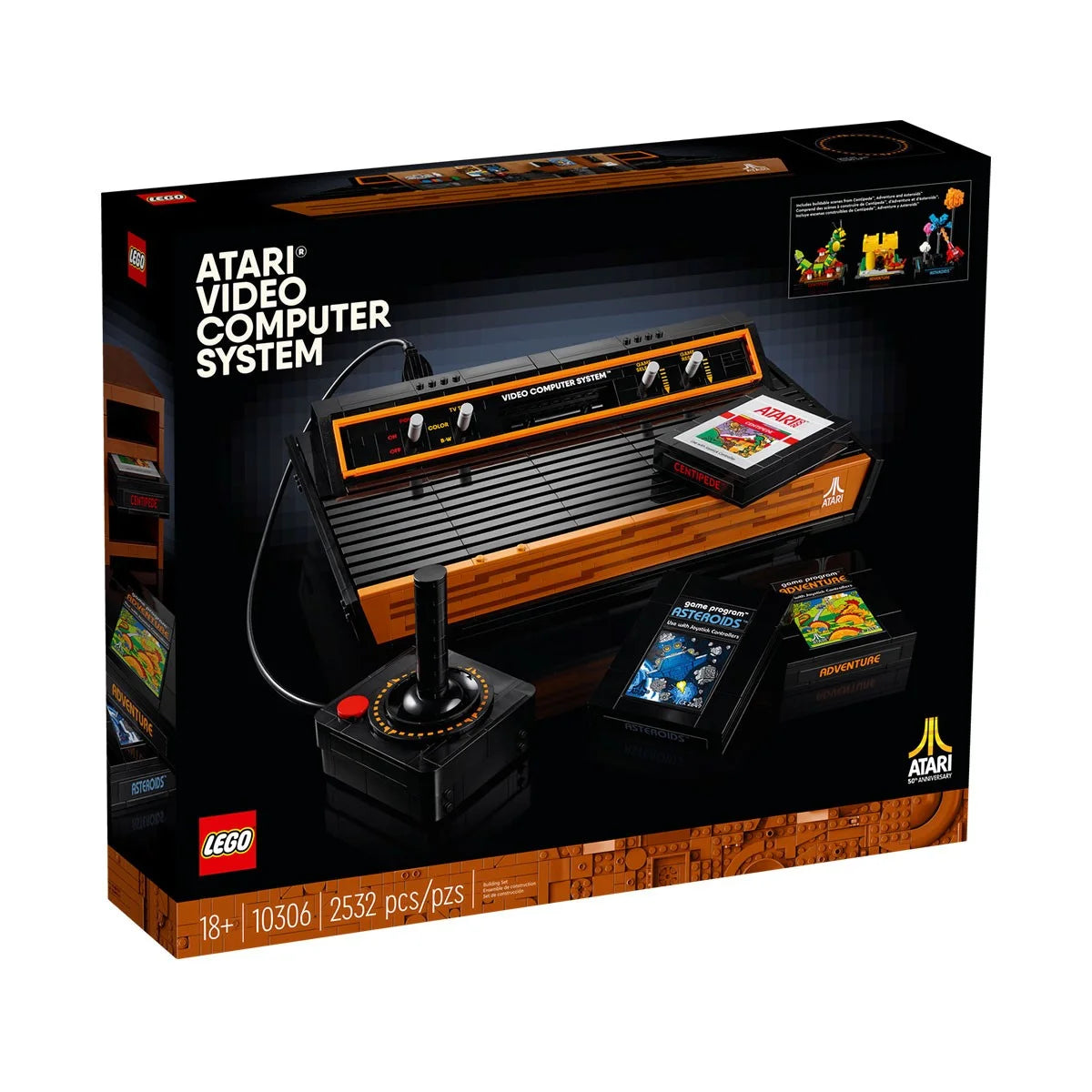 LEGO Icons: Atari 2600 2532 Peças - 10306