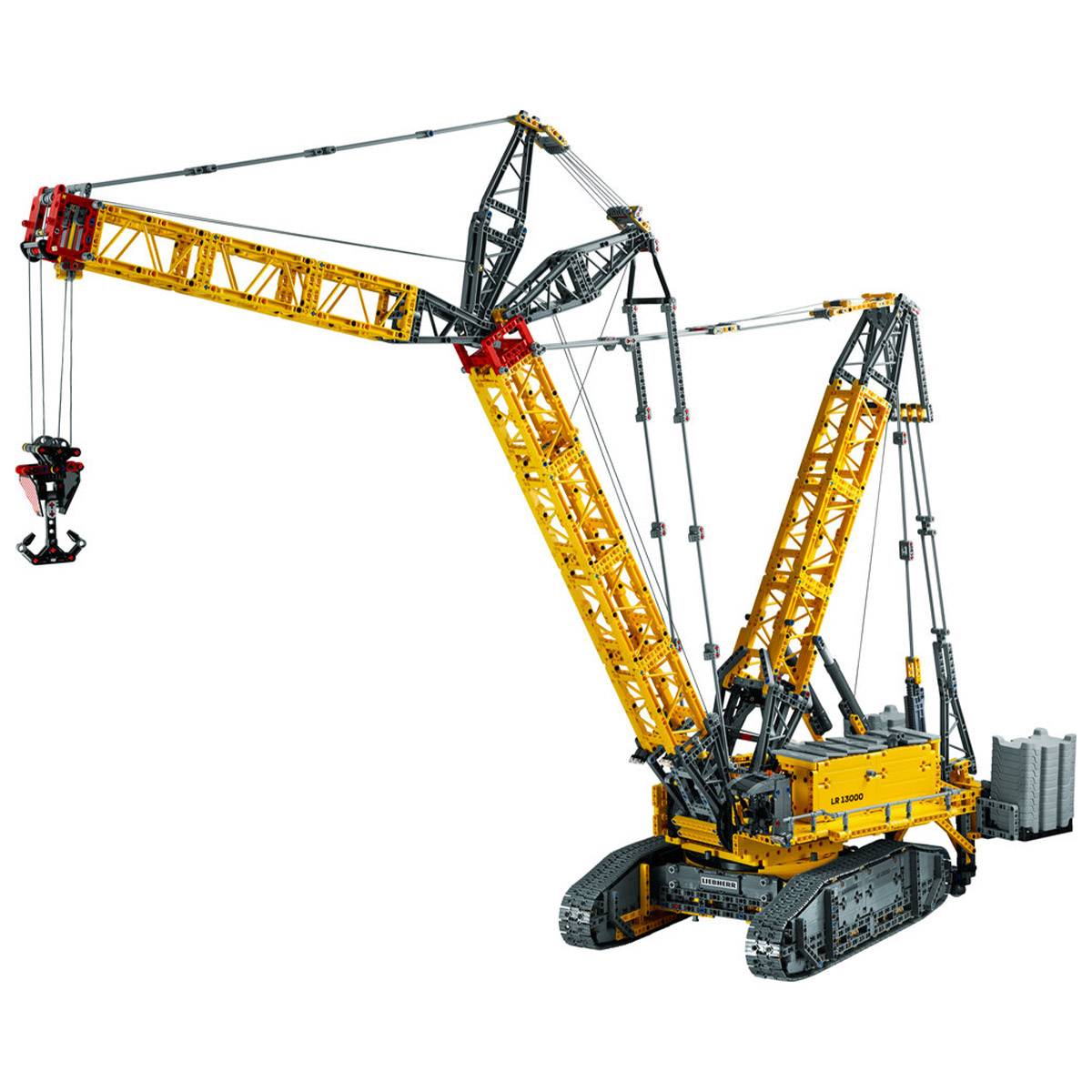 LEGO Technic: Guindaste de Lagartas Liebherr LR 13000 | Idades 18+ | 2883 Peças | Item 42146