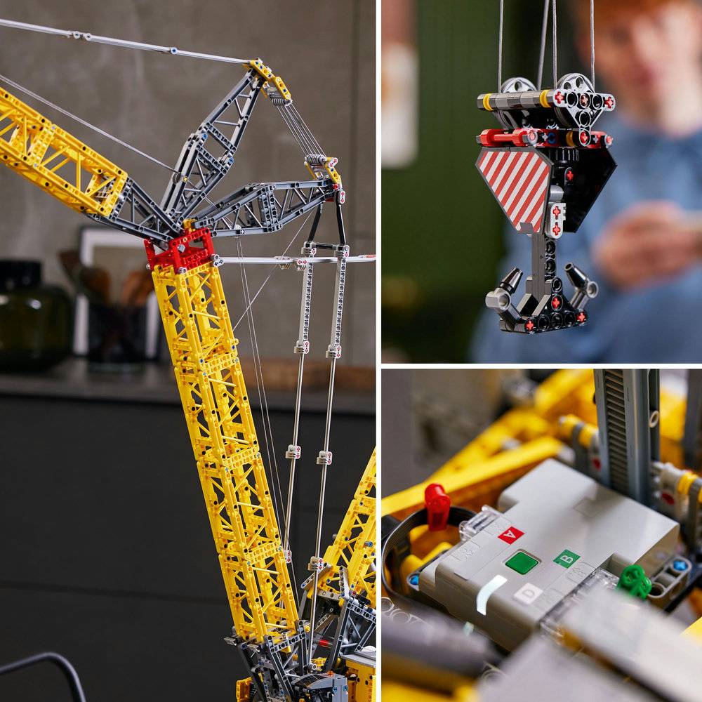 LEGO Technic: Guindaste de Lagartas Liebherr LR 13000 | Idades 18+ | 2883 Peças | Item 42146