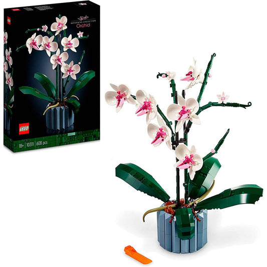 LEGO ICONS: Orquídea | Idades 18+ | 608 Peças | Item 10311