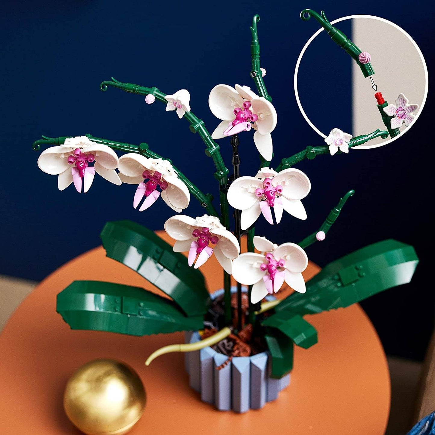 LEGO ICONS: Orquídea | Idades 18+ | 608 Peças | Item 10311