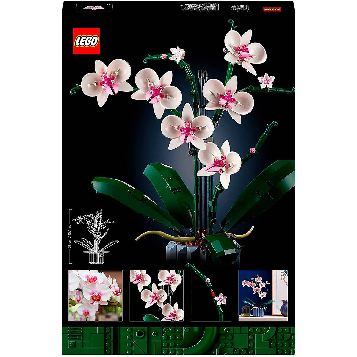 LEGO ICONS: Orquídea | Idades 18+ | 608 Peças | Item 10311