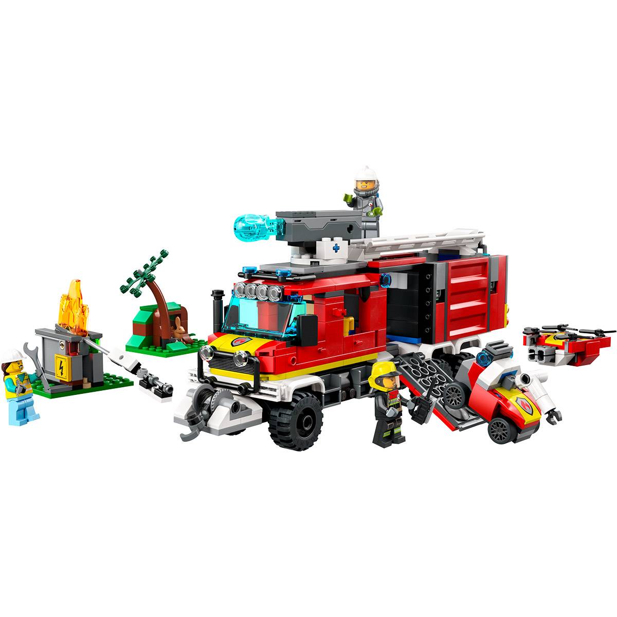 LEGO City: Camião de Controlo de Incêndios | Idades 7+ | 502 Peças | Item 60374