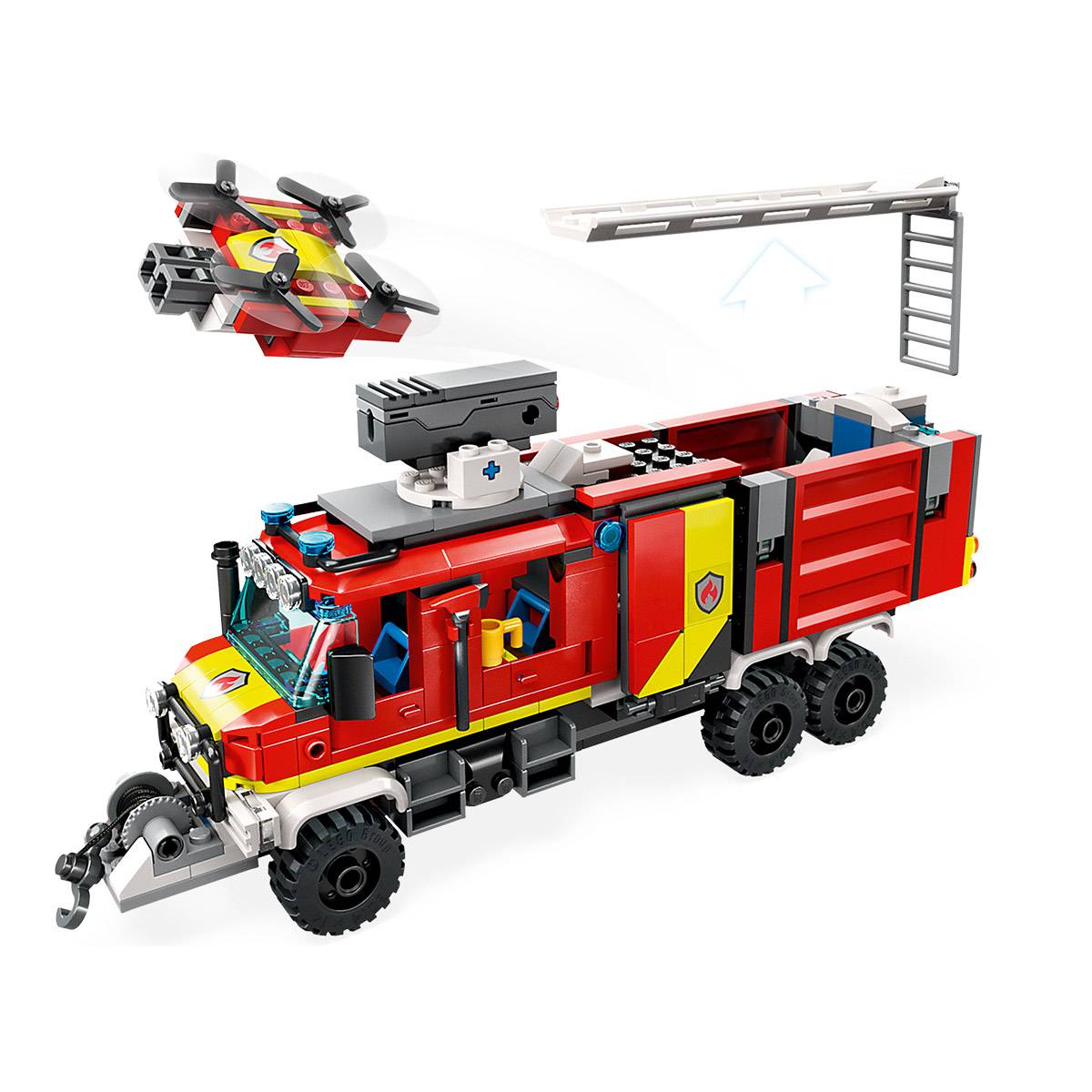 LEGO City: Camião de Controlo de Incêndios | Idades 7+ | 502 Peças | Item 60374