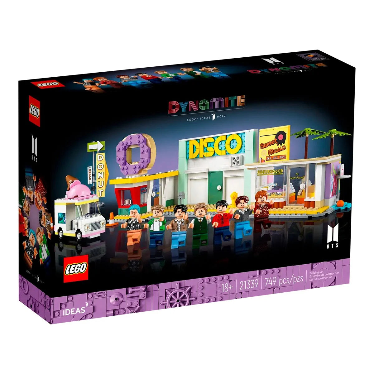 LEGO 21339 Ideas BTS Dynamite Series: 749 Peças