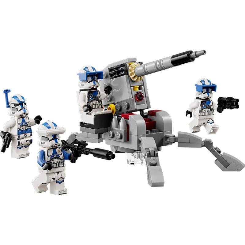 LEGO Star Wars: Pack de Combate Clone Troopers da 501ª. | Idades 6+ | 119 Peças | Item 75345