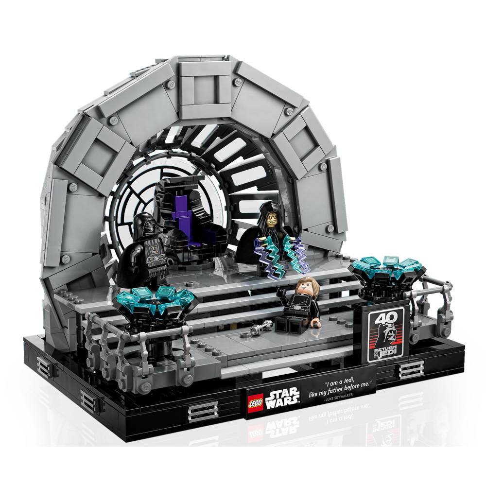 LEGO Star Wars: Diorama da Sala do Trono do Imperador | Idades 18+ | 807 Peças | Item 75352