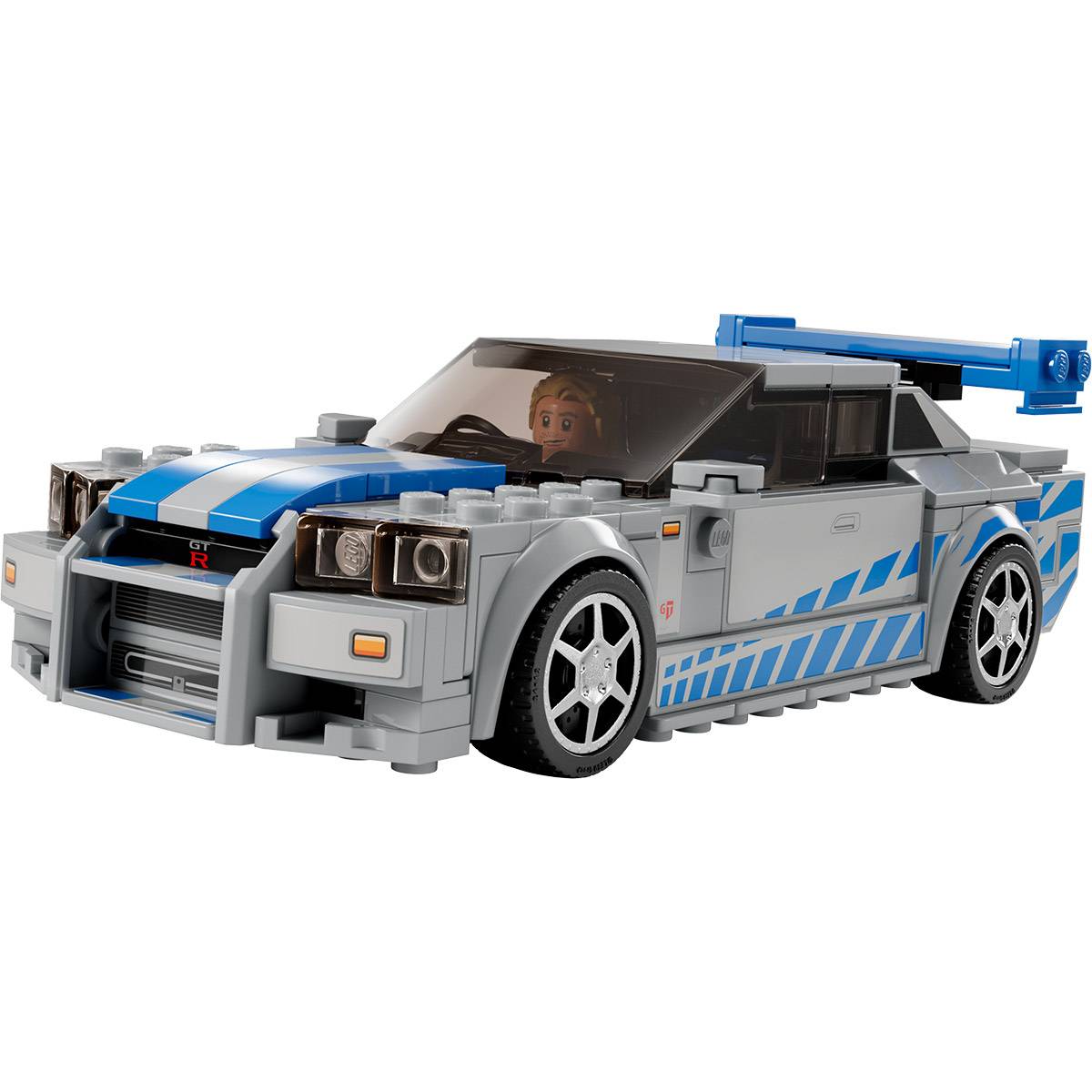 LEGO Speed Champions: Velocidade Furiosa Nissan Skyline GT-R (R34) | Idades 9+ | 319 Peças | Item 76917
