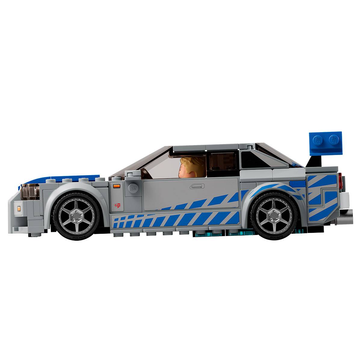 LEGO Speed Champions: Velocidade Furiosa Nissan Skyline GT-R (R34) | Idades 9+ | 319 Peças | Item 76917