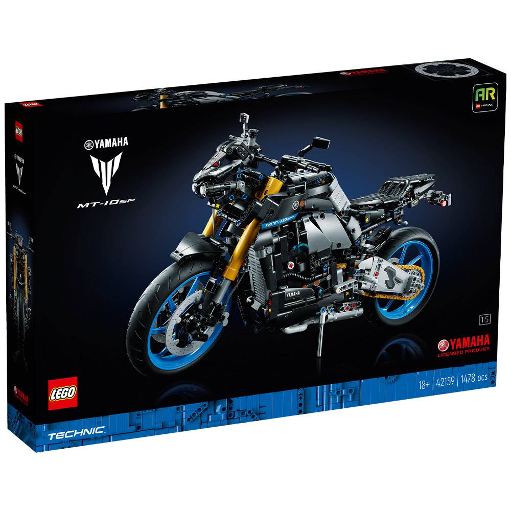 LEGO Technic: Yamaha MT-10 SP | Idades 18+ | 1478 Peças | Item 42159