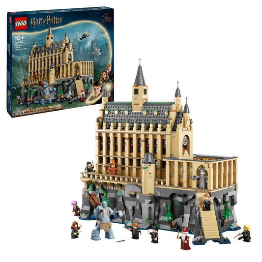 LEGO Harry Potter: O Castelo de Hogwarts: O Grande Salão | Idades 10+ | 1732 Peças | Item 76435