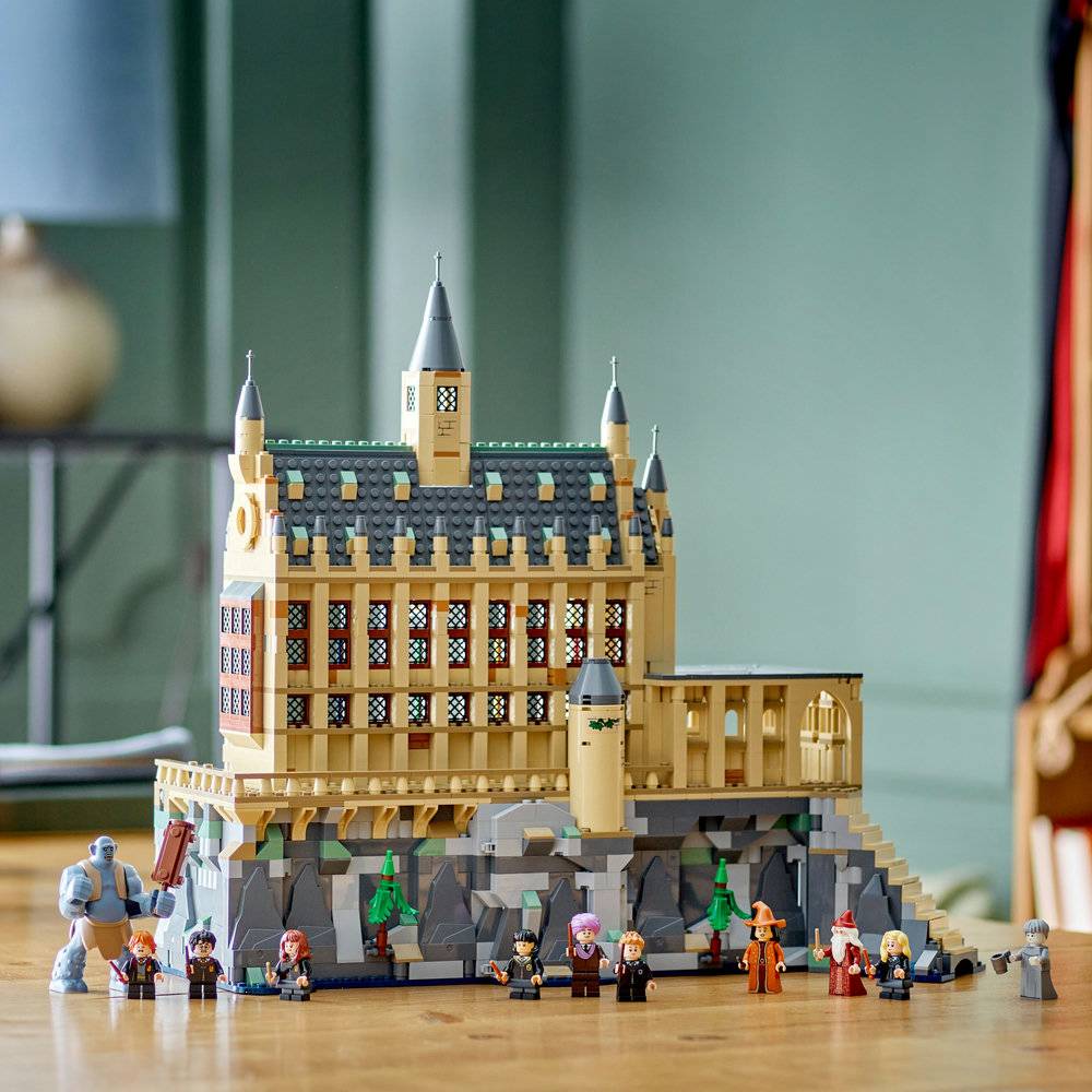 LEGO Harry Potter: O Castelo de Hogwarts: O Grande Salão | Idades 10+ | 1732 Peças | Item 76435