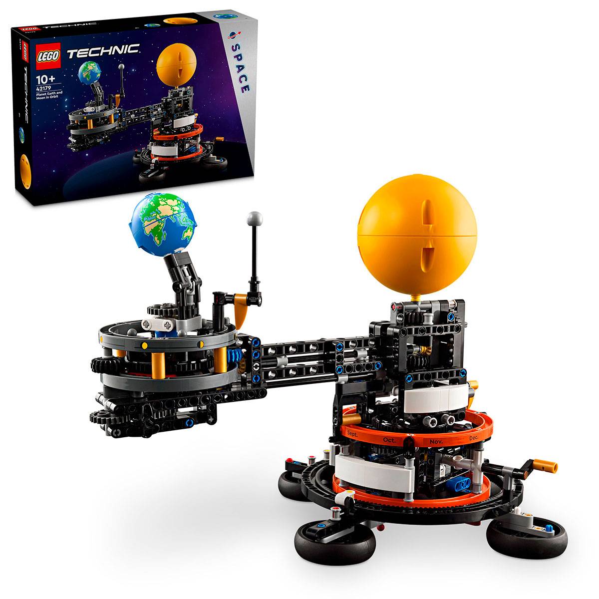 LEGO Technic: Planeta Terra e Lua em Órbita | Idades 10+ | 526 Peças | Item 42179