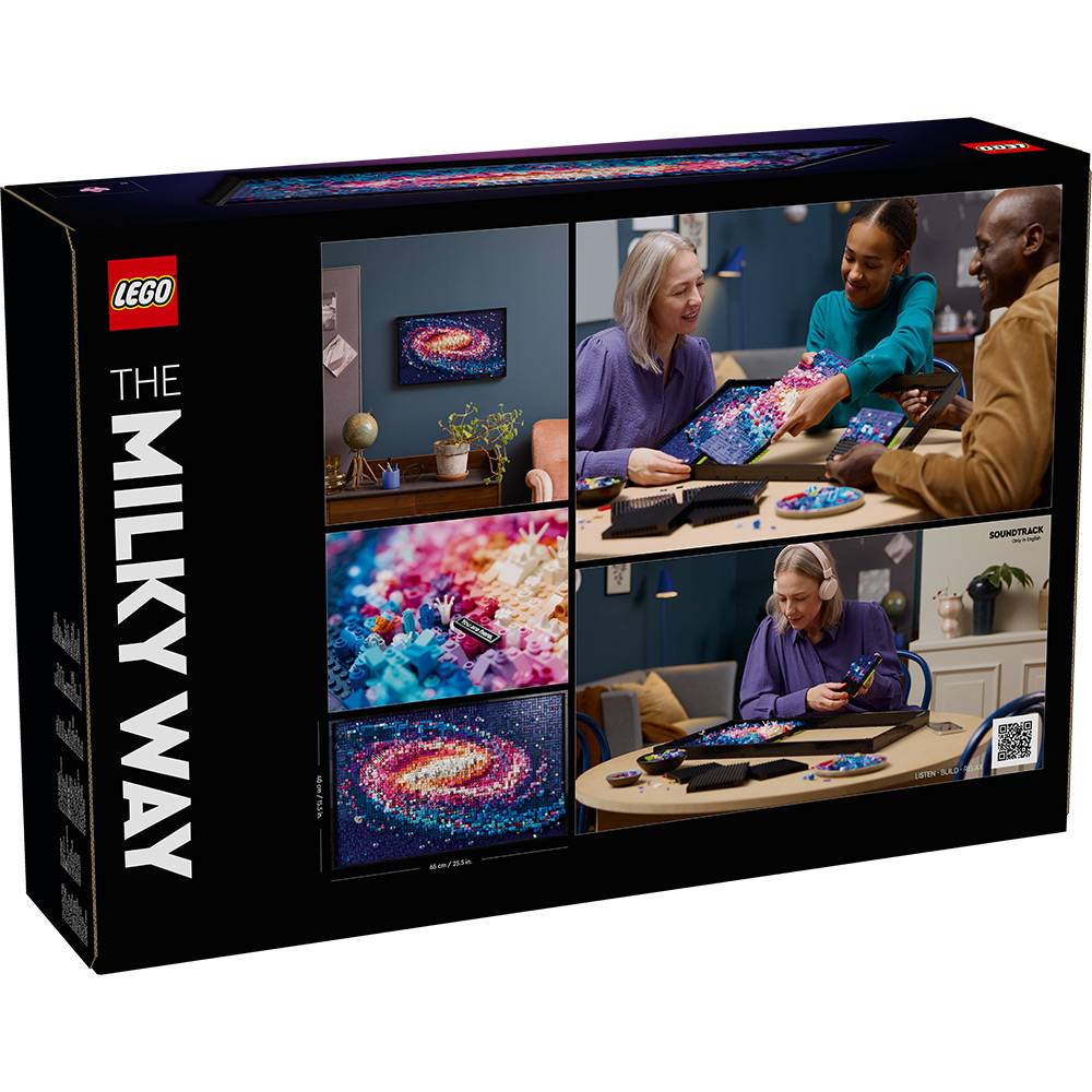 LEGO Art: A Galáxia da Via Láctea | Idades 18+ | 3091 Peças | Item 31212