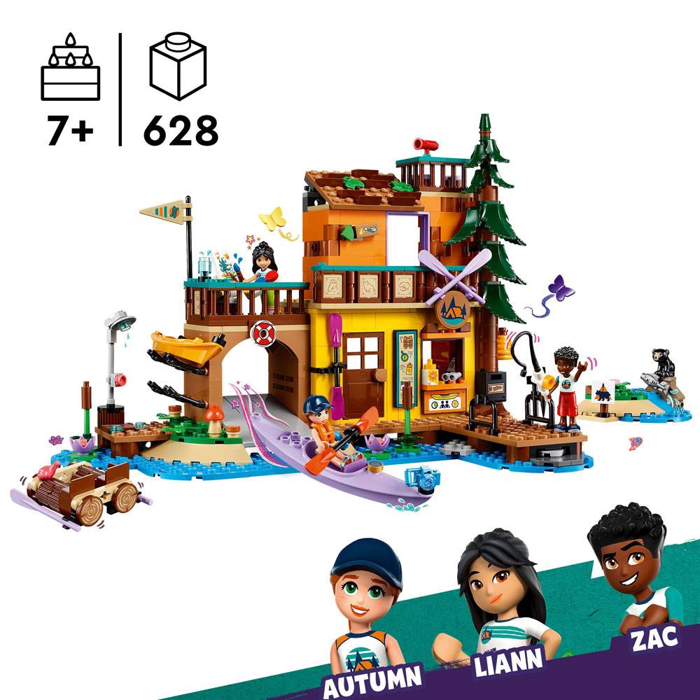 LEGO Friends: Campo de Aventura de Desportos Aquáticos | Idades 7+ | 628 Peças | Item 42626