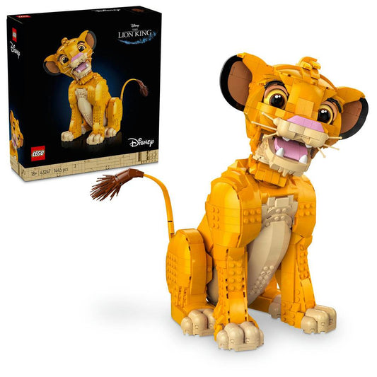 LEGO Disney: Pequeno Simba, o Rei Leão | Idades 18+ | 1445 Peças | Item 43247