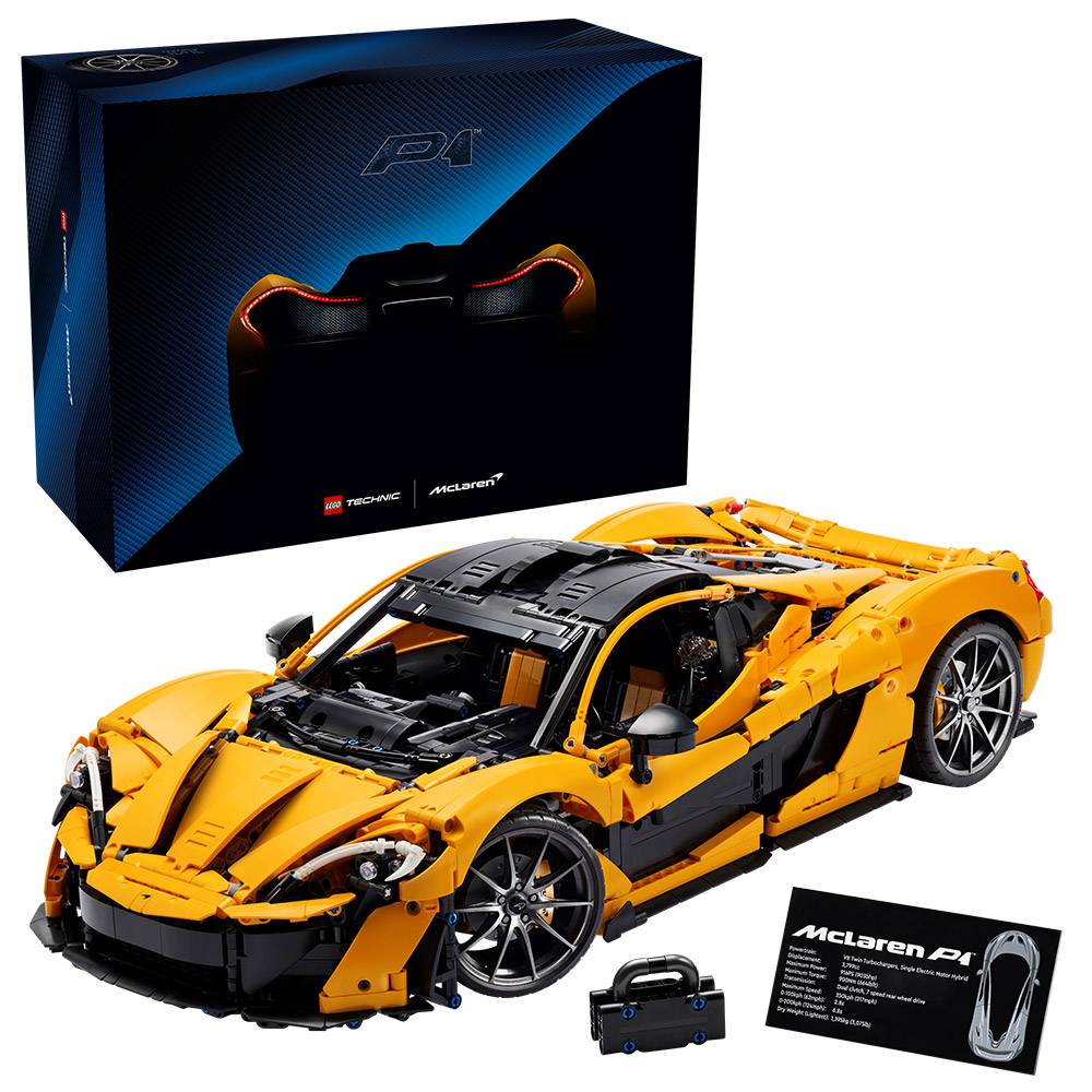LEGO Technic: McLaren P1™ | Idades 18+ | 3893 Peças | Item 42172