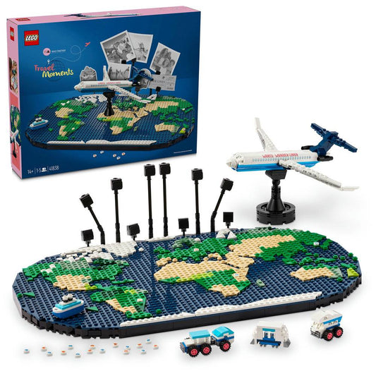 LEGO Family: Momentos de Viagens | Idades 14+ | 1231 Peças | Item 41838