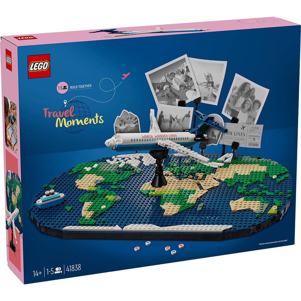 LEGO Family: Momentos de Viagens | Idades 14+ | 1231 Peças | Item 41838