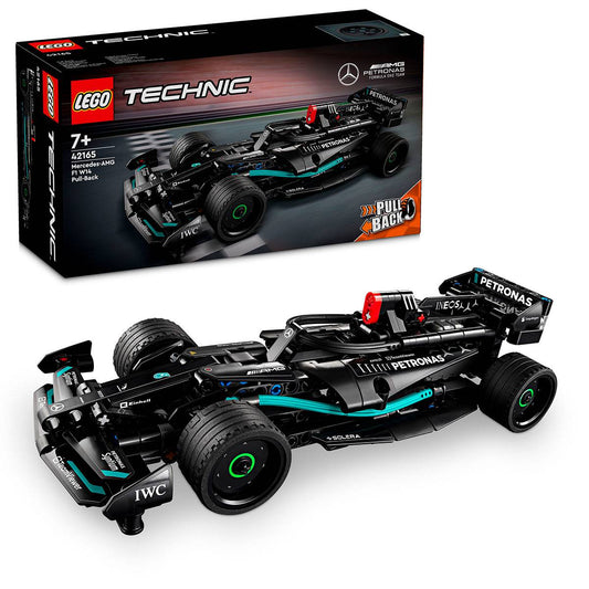 LEGO Technic: Mercedes-AMG F1 W14 E Performance Pull-Back | Idades 7+ | 240 Peças | Item 42165